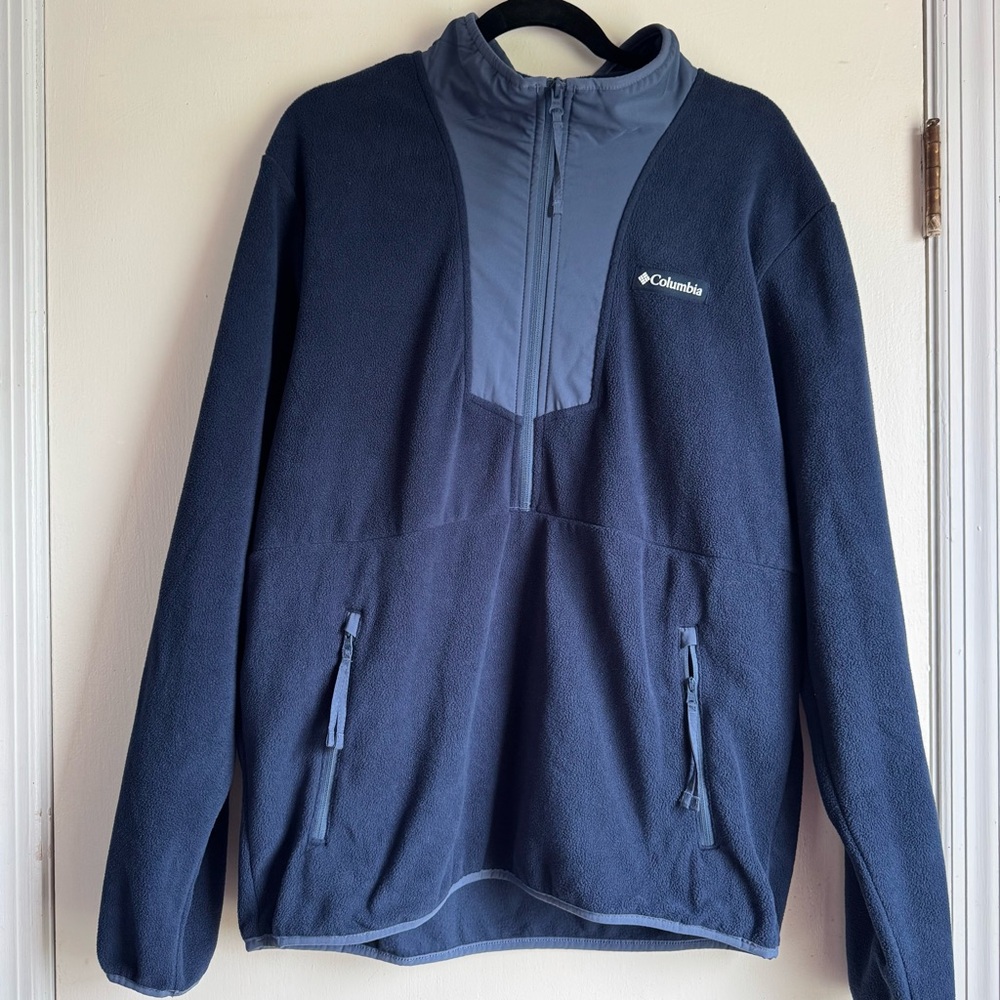 Columbia Dark Blue Fleece Jacket